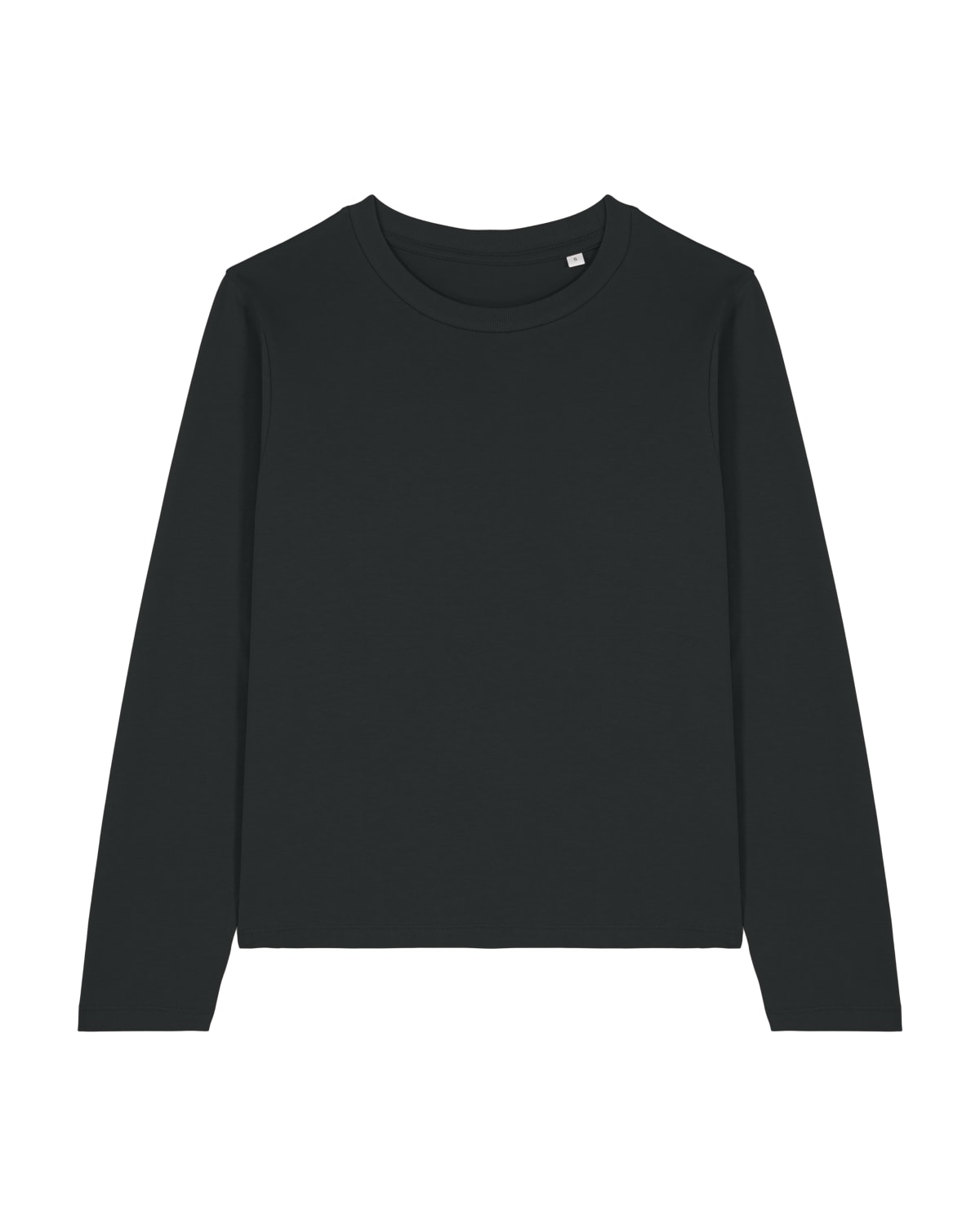 Stanley Stella Stella Muser Long Sleeve in Black – Vorderansicht