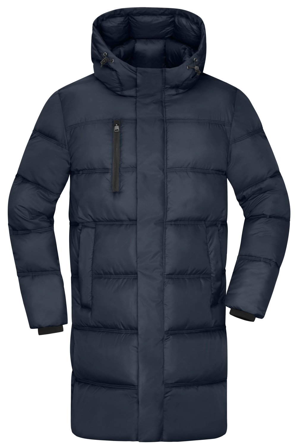 Daiber Men's Winter Short Coat GRS in Navy – Vorderansicht