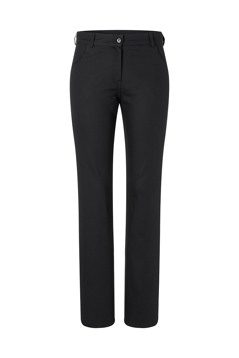 Karlowsky Damenhose Tina in Schwarz – Vorderansicht