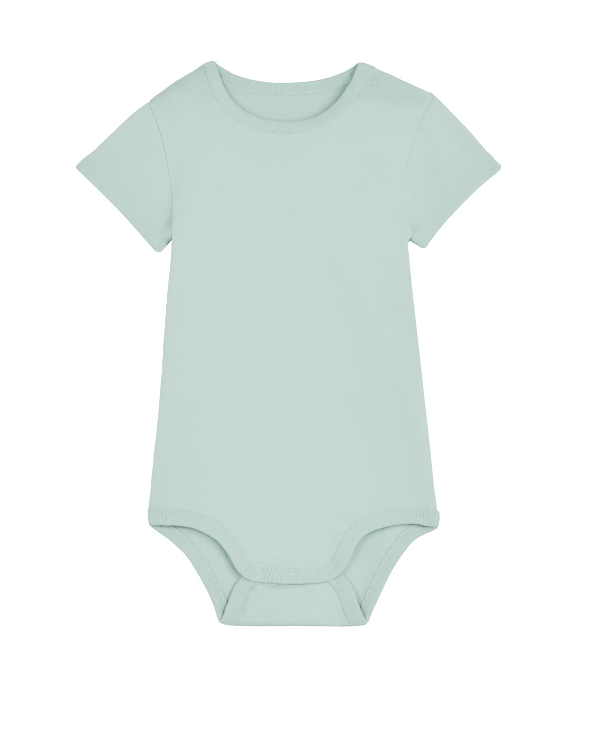 Stanley Stella Baby Body in Caribbean Blue – Vorderansicht