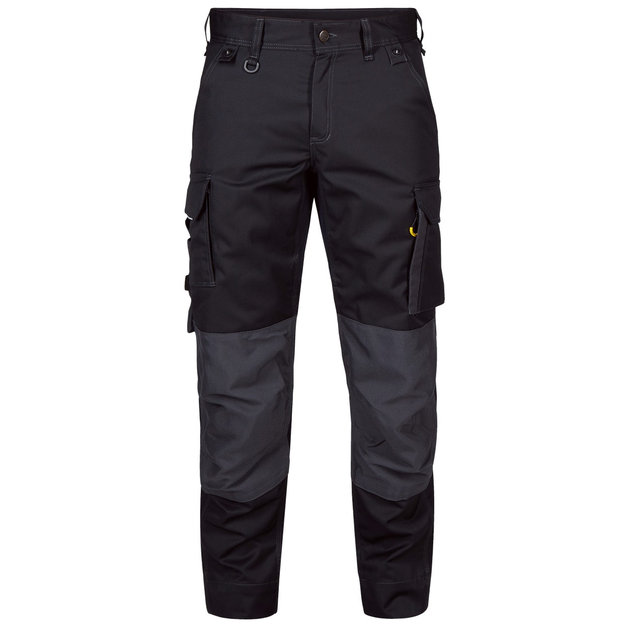 ENGEL X-treme 362-740 Arbeitshose mit Stretch in Schwarz/Anthrazit Grau – Vorderansicht