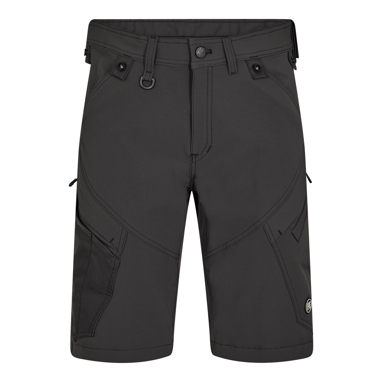 ENGEL X-treme 6367-317 Arbeitsshorts mit 4-Wege-Stretch in Anthrazit Grau – Vorderansicht