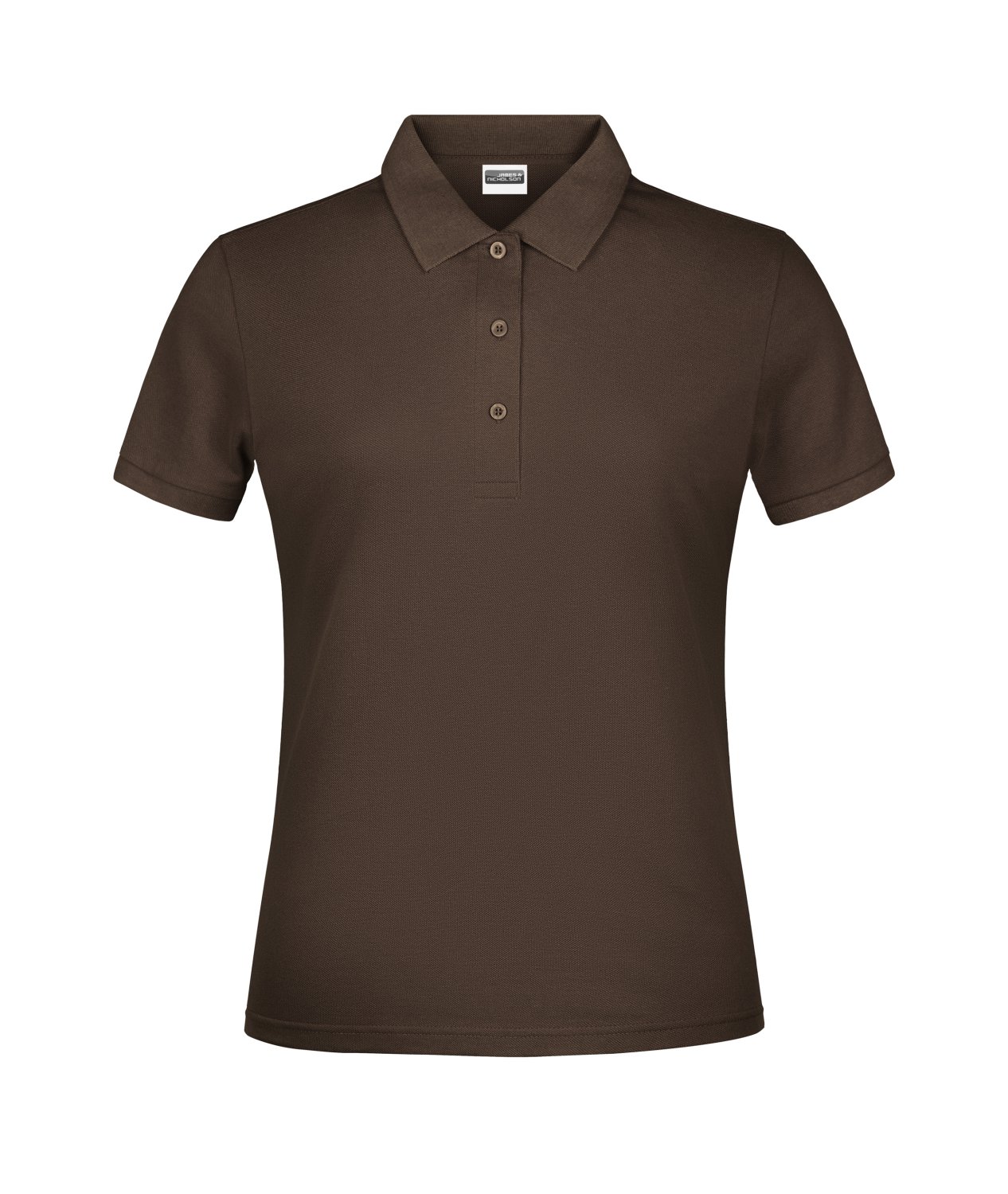 Daiber Promo Polo Lady in Brown – Vorderansicht