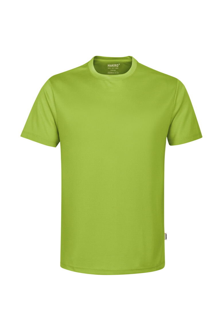 HAKRO 287 T-Shirt COOLMAX® ECO in Kiwi – Vorderansicht