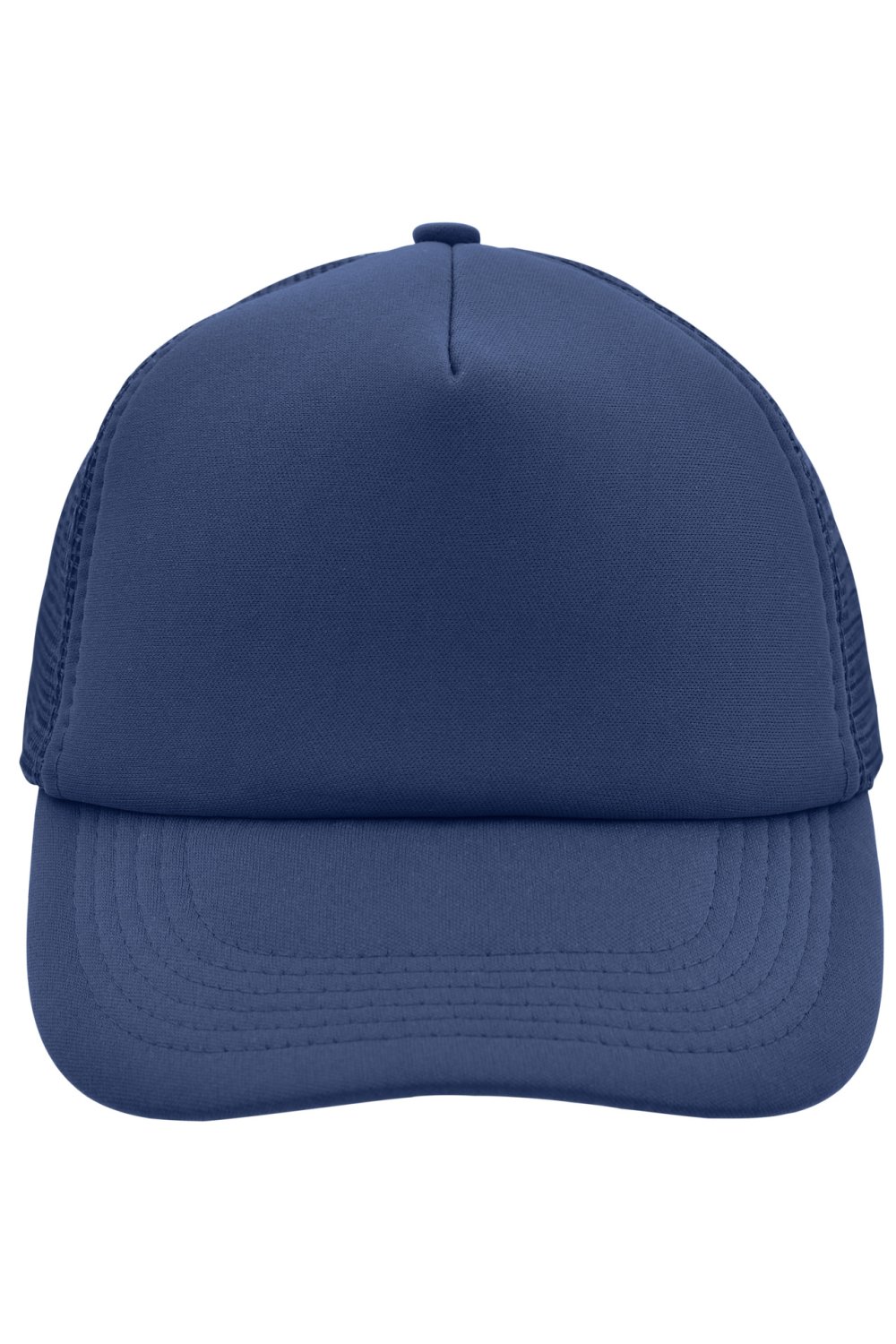 Daiber 5 Panel Polyester Mesh Cap in Navy – Vorderansicht