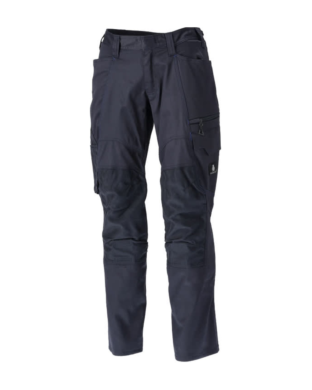 MASCOT Accelerate Hose mit Knietaschen in Schwarzblau – Vorderansicht