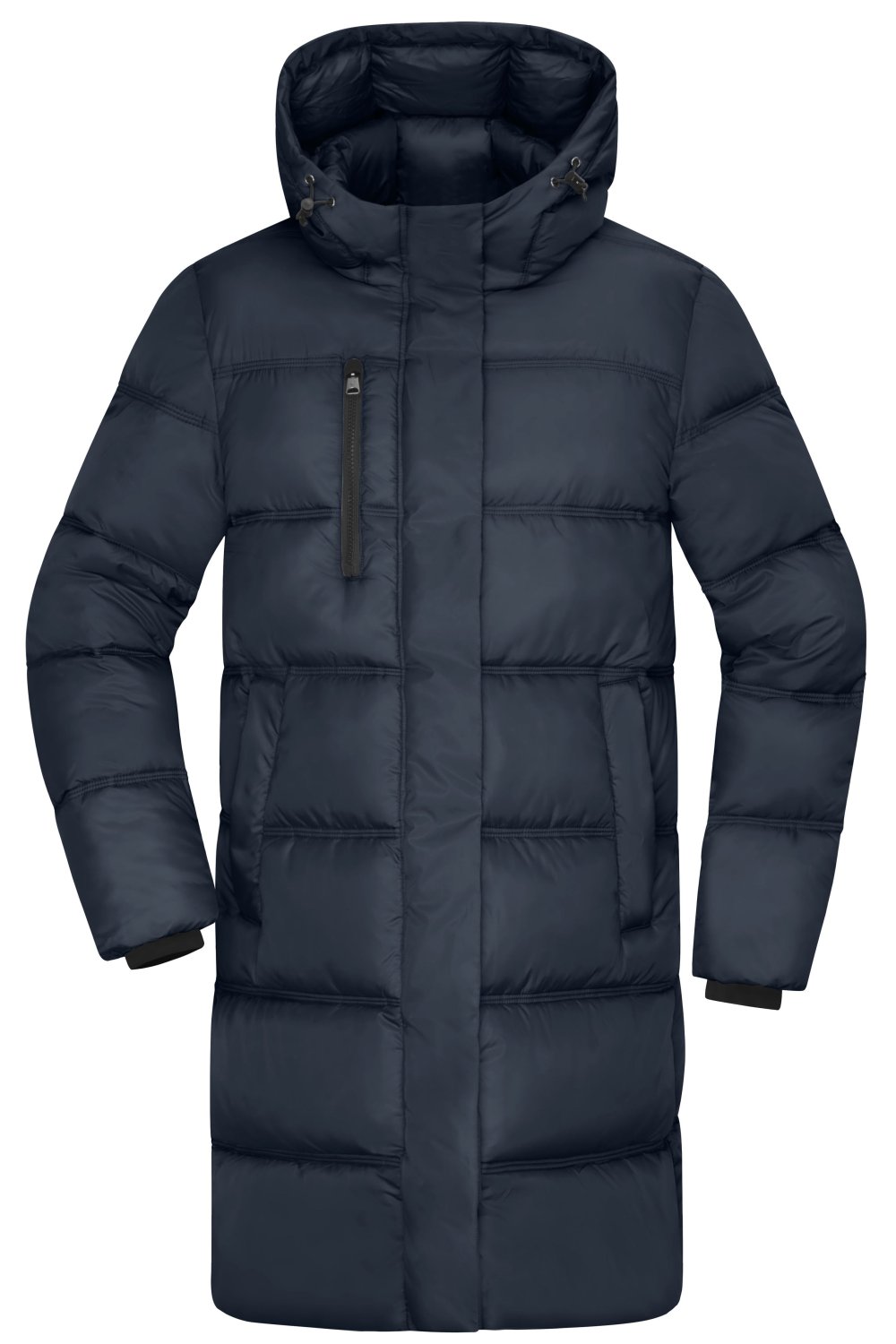 Daiber Ladies' Winter Short Coat GRS in Navy – Vorderansicht