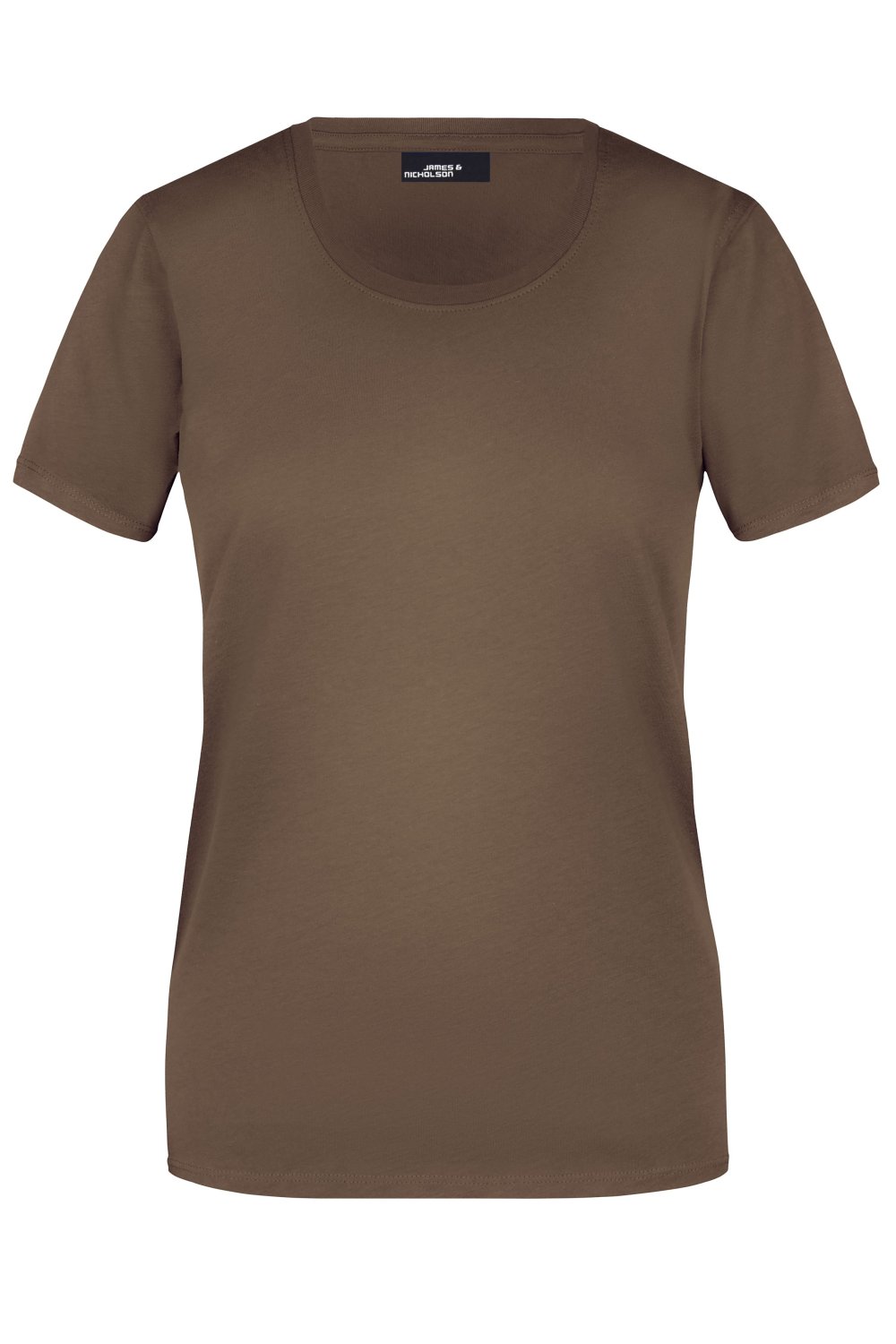 Daiber Ladies' Basic-T in Brown – Vorderansicht