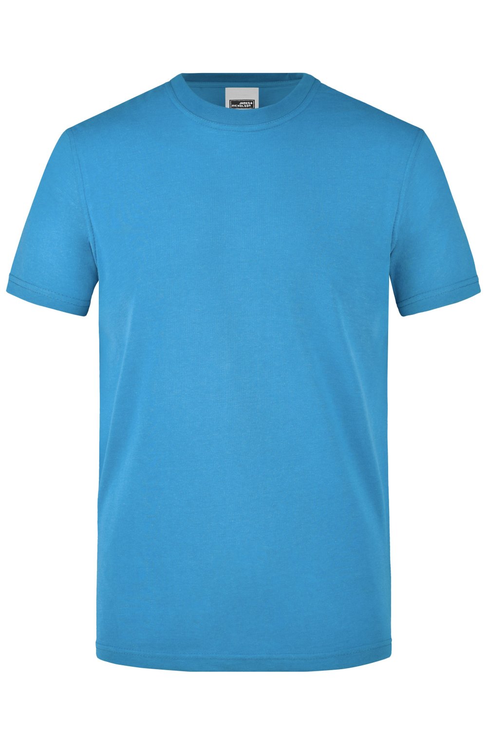 Daiber Men's Workwear T-Shirt in Aqua – Vorderansicht