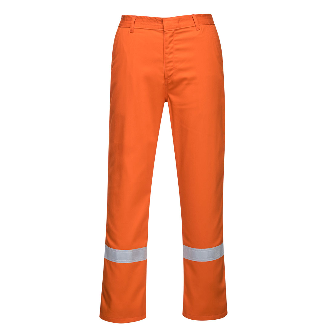 Portwest Bizweld Work FR Trousers in Orange – Vorderansicht