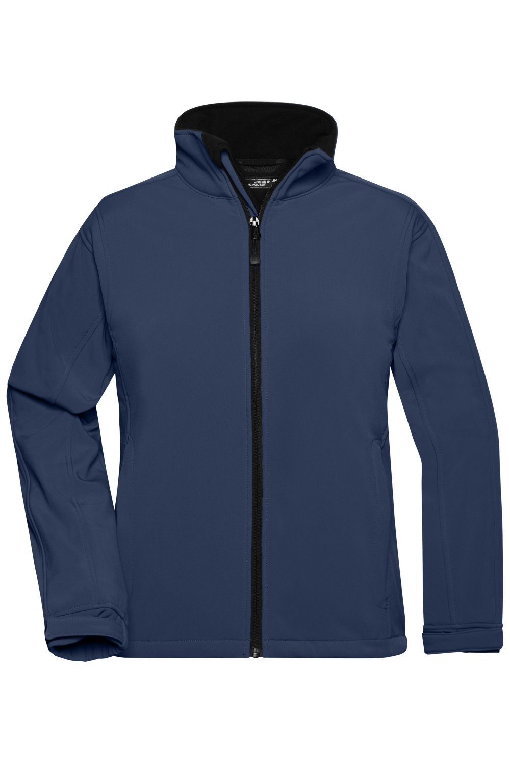 Daiber Ladies' Softshell Jacket in Navy – Vorderansicht