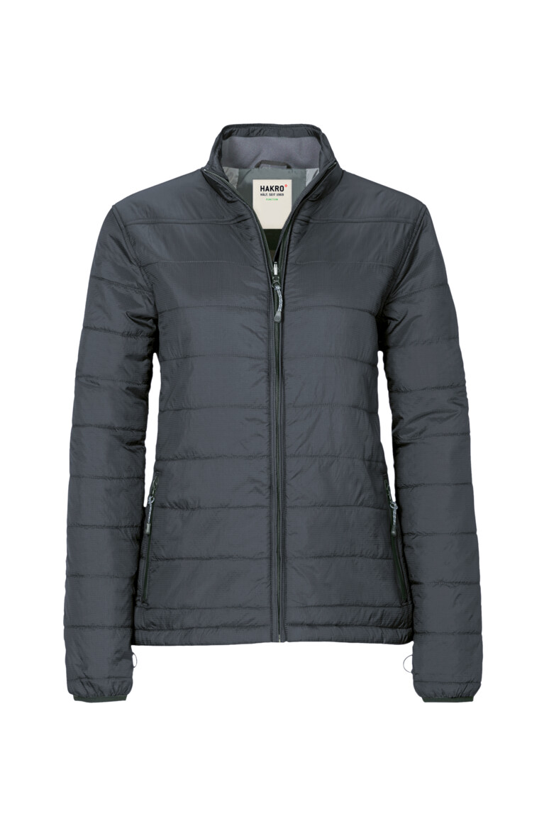 HAKRO 251 Damen Loftjacke in Anthrazit – Vorderansicht