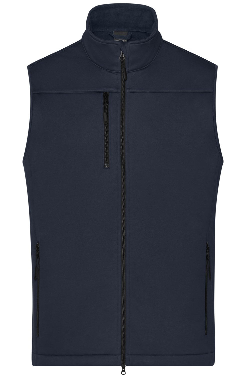 Daiber Men's Softshell Vest GRS in Navy – Vorderansicht