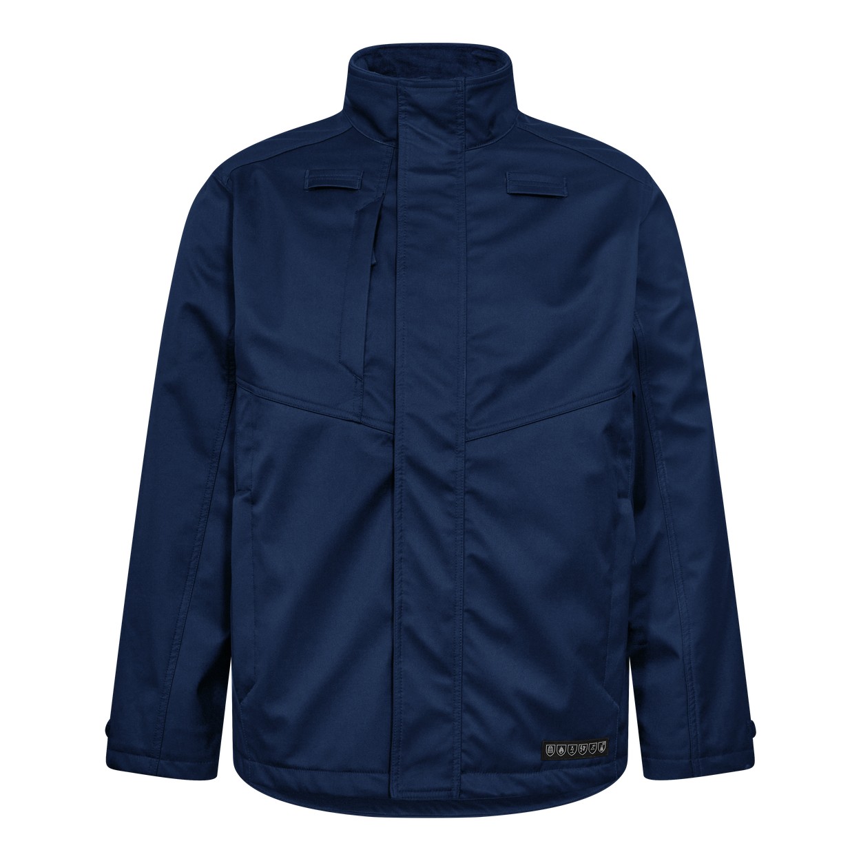 ENGEL Safety+ 1323-185 Softshelljacke in Blue Ink – Vorderansicht