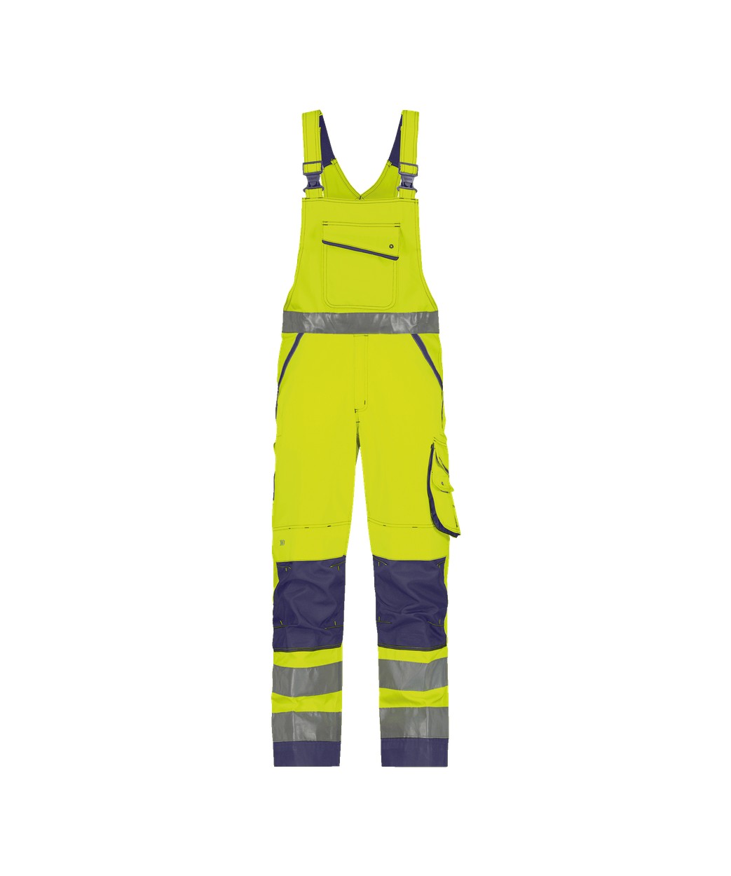 DASSY® Malmedy in Neongelb/Dunkelblau – Vorderansicht