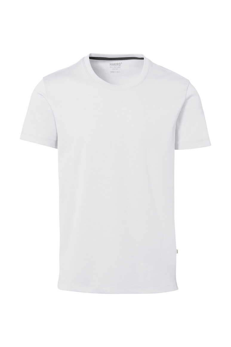 HAKRO 269 COTTON TEC® T-Shirt in Weiß – Vorderansicht