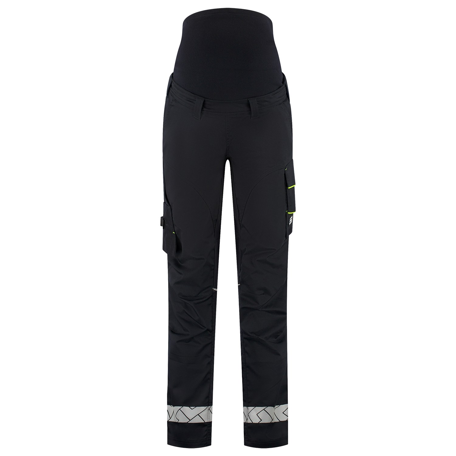 TRICORP Umstands-Hose Redefined in Black – Vorderansicht