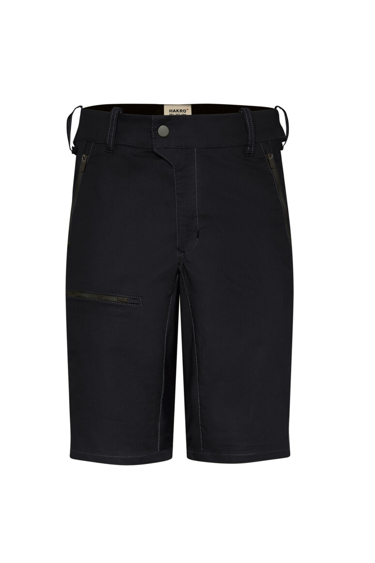 HAKRO 713 Performanceshorts ECO in Schwarz – Vorderansicht