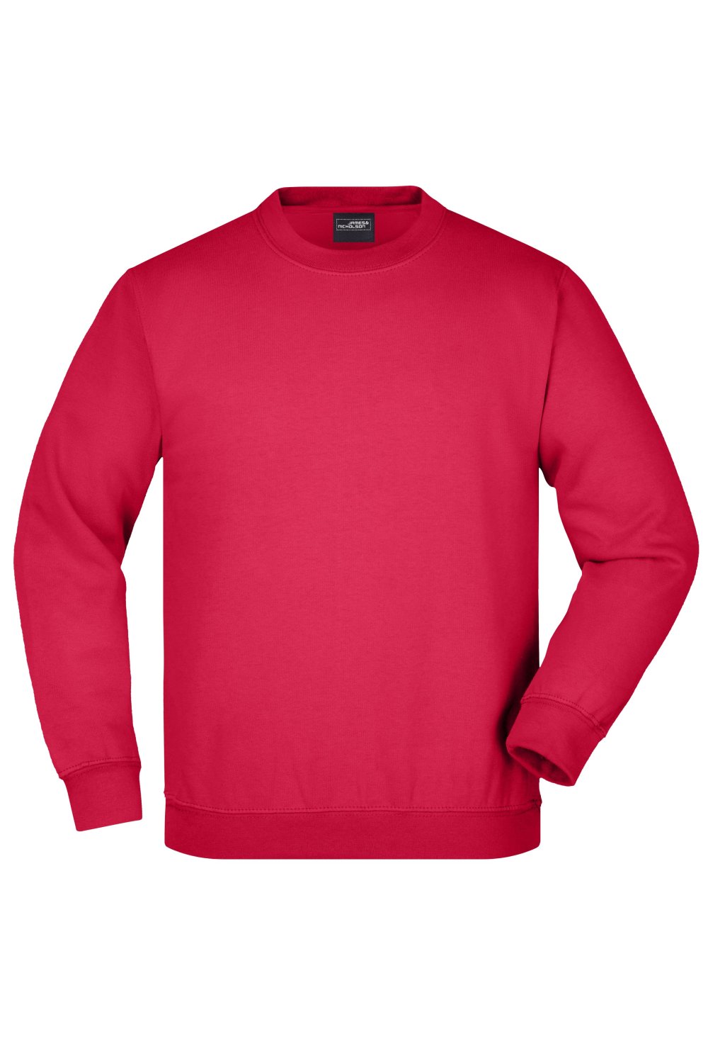 Daiber Round-Sweat Heavy Junior in Red – Vorderansicht
