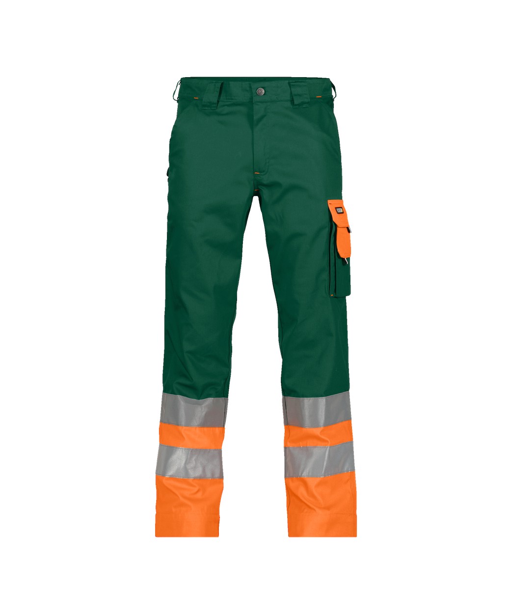 DASSY® Omaha in Flaschengrün/Neonorange – Vorderansicht