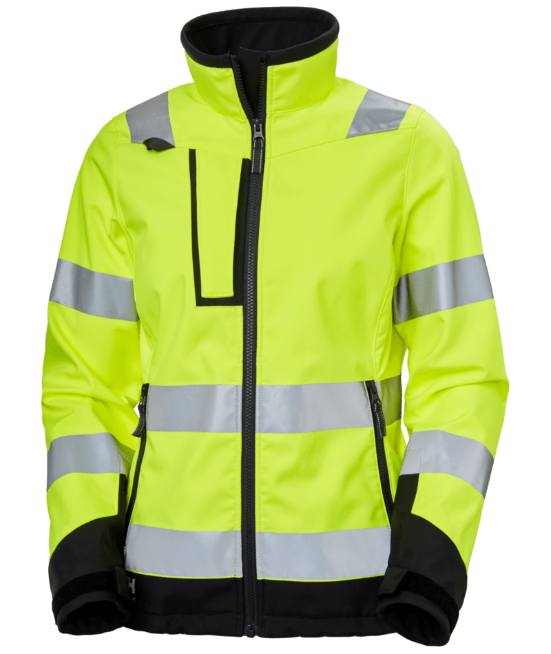 Helly Hansen Workwear W ALNA 2.0 SOFTS JACKET in Gelb – Vorderansicht