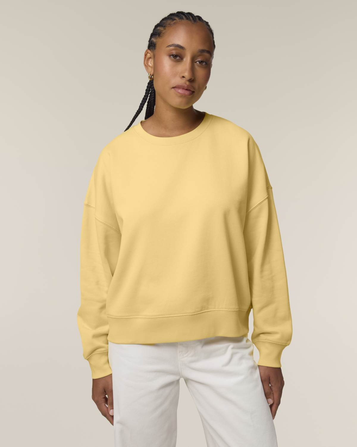 Stanley Stella Stella Alma in Viva Yellow – Modellansicht