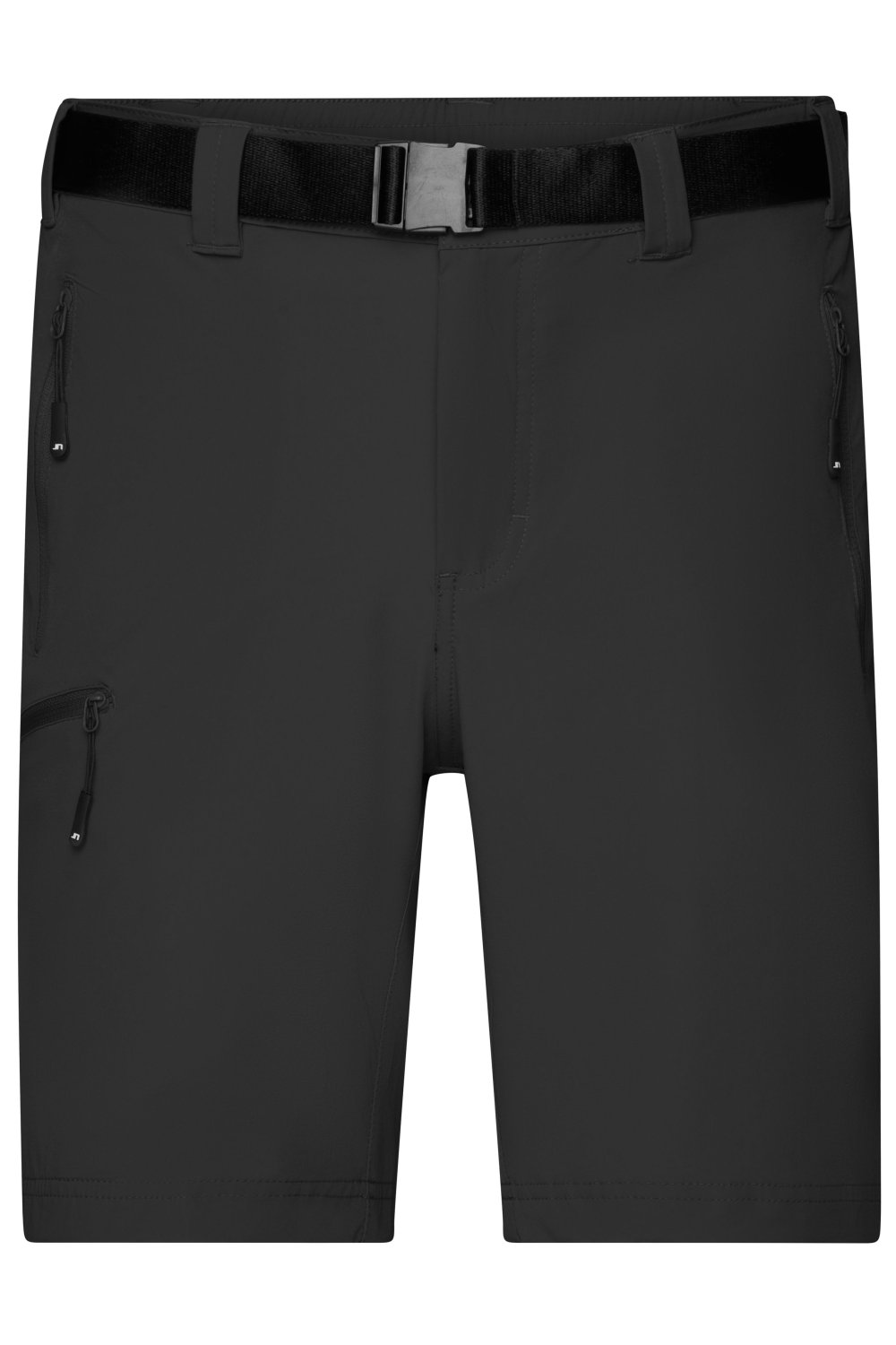 Daiber Men's Trekking Shorts in Black – Vorderansicht