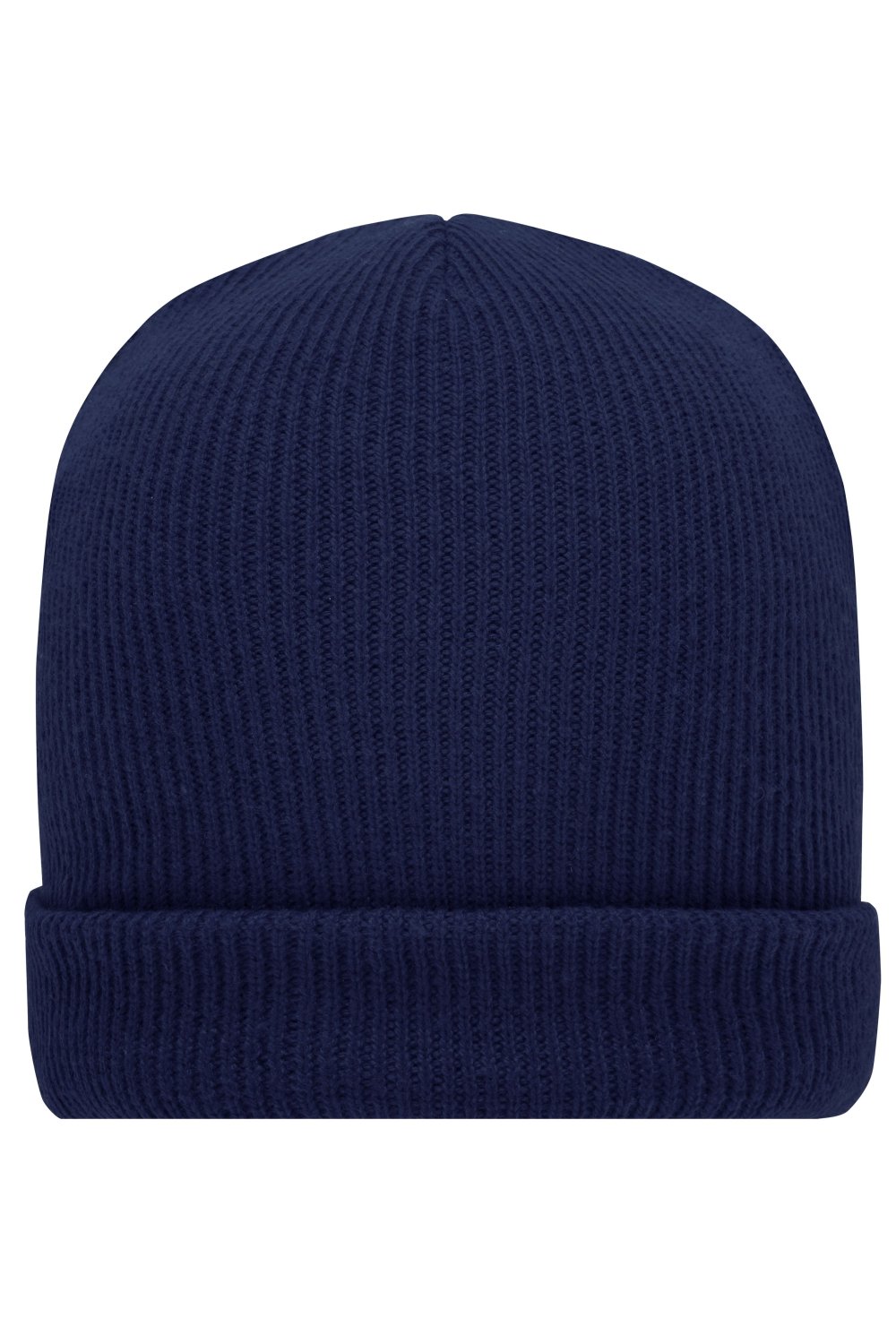 Daiber Soft Knitted Winter Beanie GRS in Navy – Vorderansicht