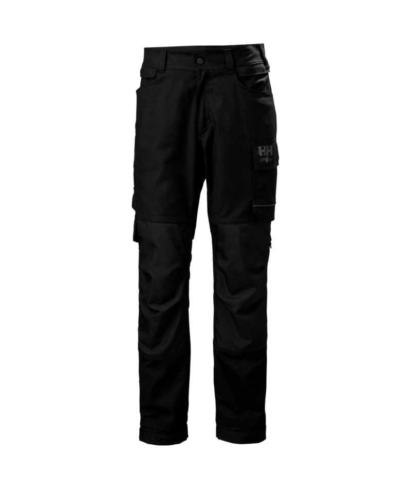 Helly Hansen Workwear OXFORD 2.0 CNCT PANT in Schwarz – Vorderansicht