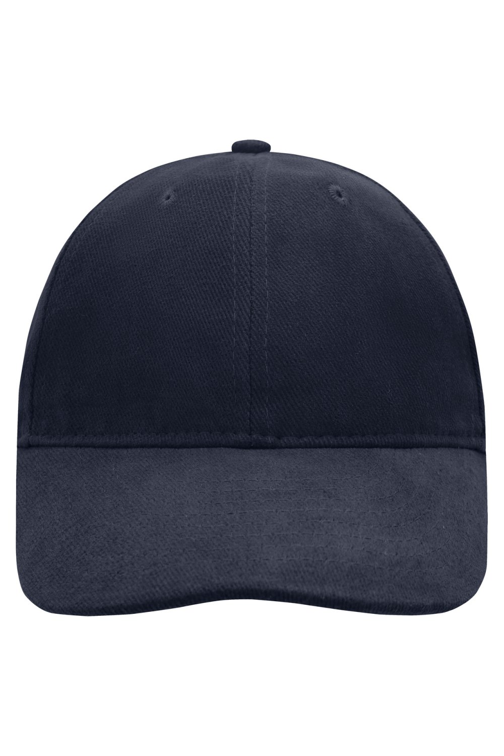 Daiber 6 Panel Softlining Raver Cap in Navy – Vorderansicht