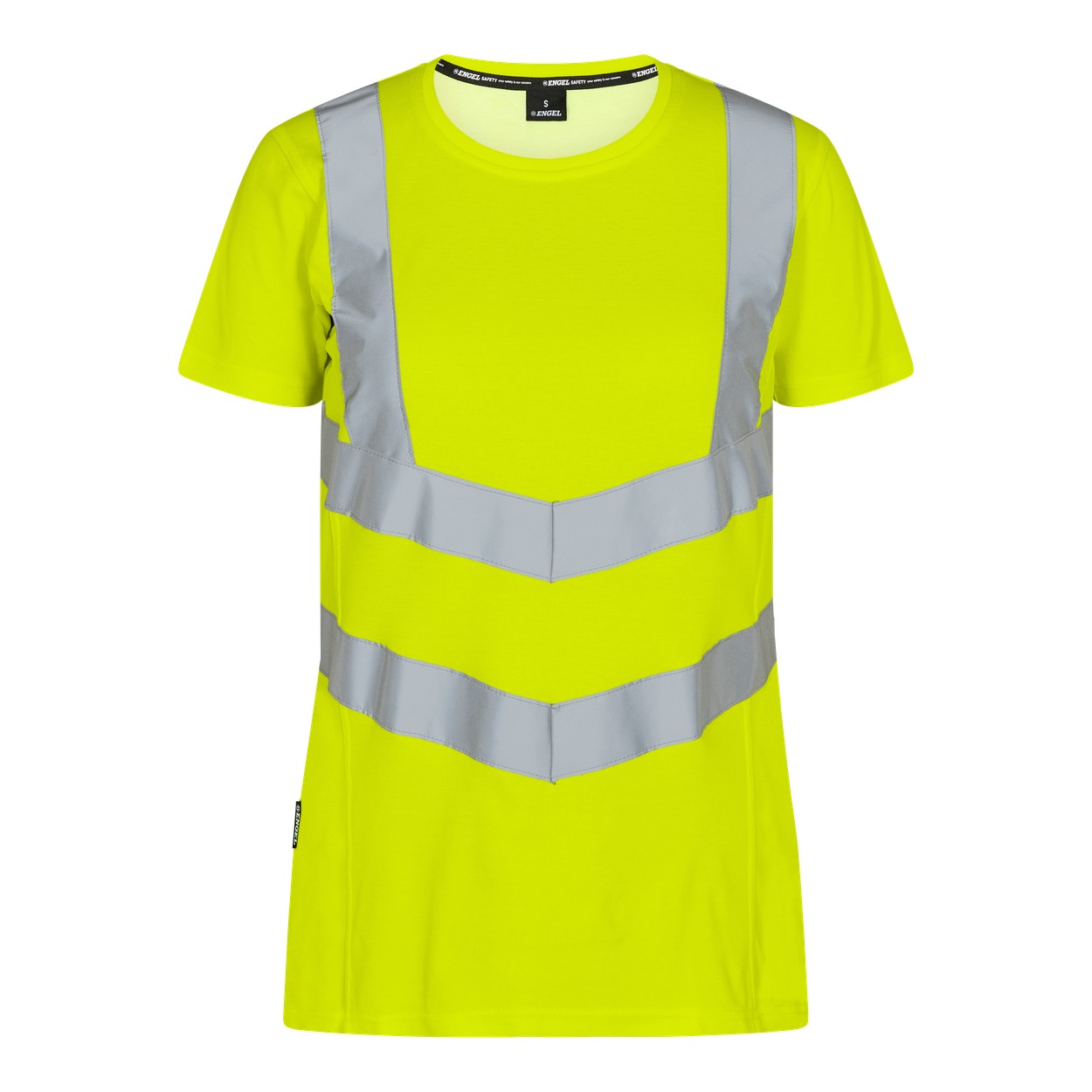 ENGEL Safety 9542-182 Damen T-Shirt in Gelb – Vorderansicht