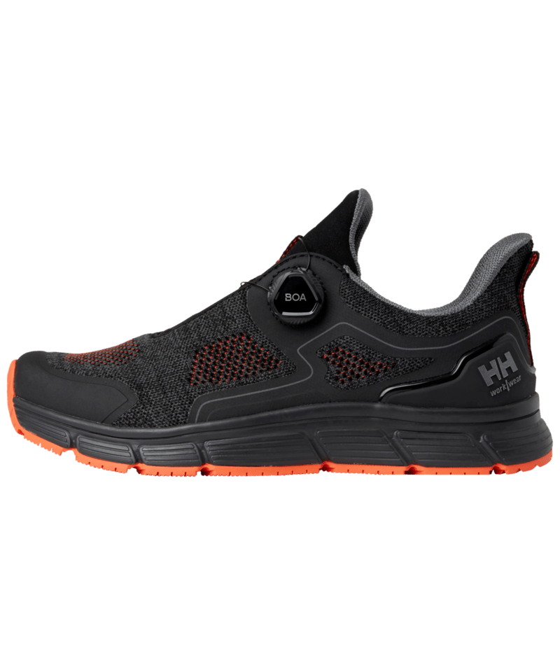 Helly Hansen Workwear KENSINGTON LOW BOA O1 in Schwarz/Orange – Vorderansicht