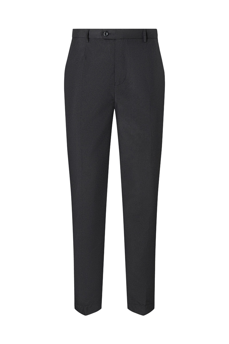 Karlowsky Herren-Servicehose Basic in Schwarz – Vorderansicht