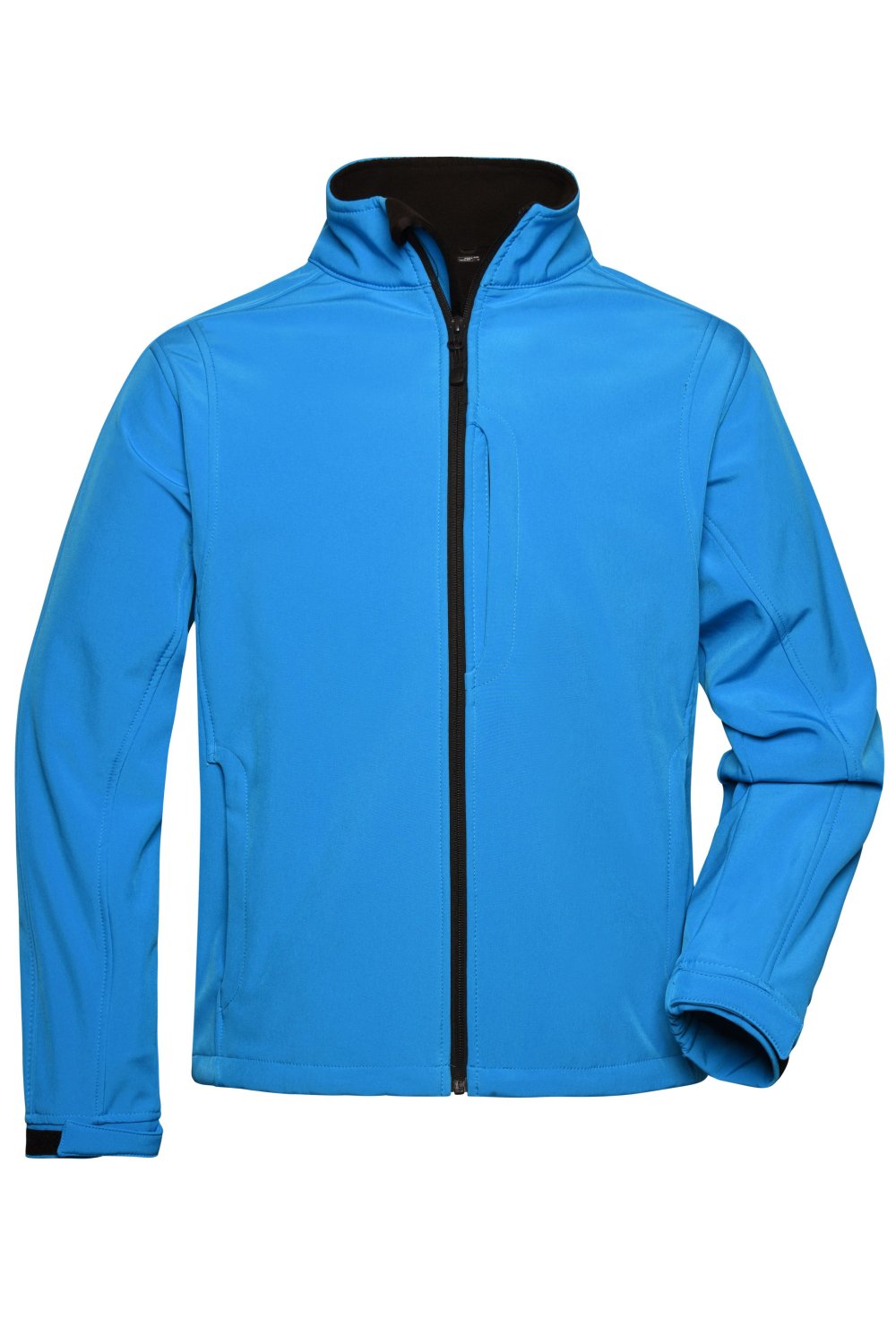 Daiber Men's Softshell Jacket in Aqua – Vorderansicht