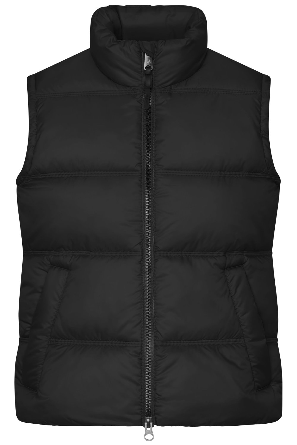Daiber Ladies' Winter Vest GRS in Black – Vorderansicht
