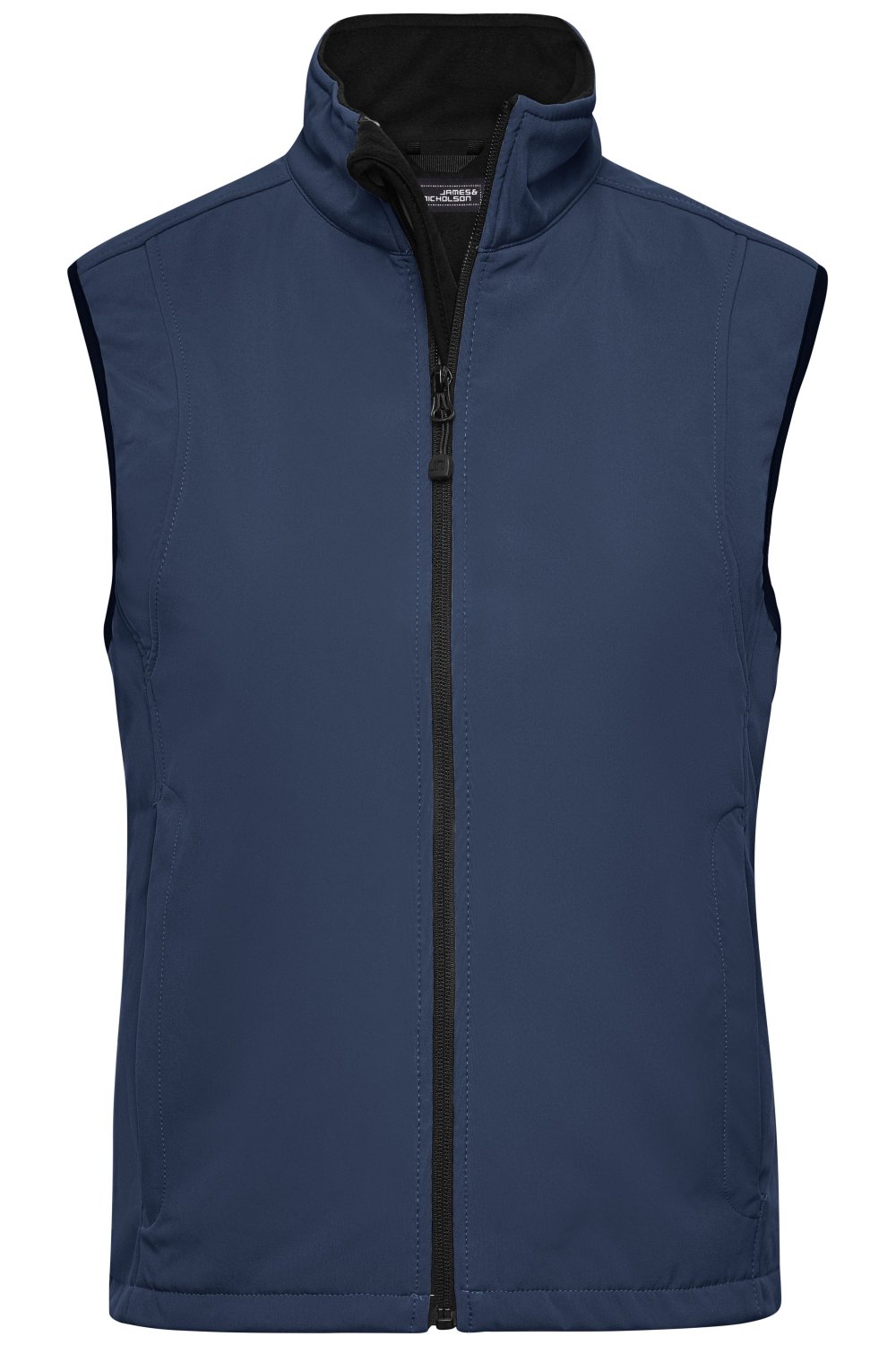 Daiber Ladies' Softshell Vest in Navy – Vorderansicht