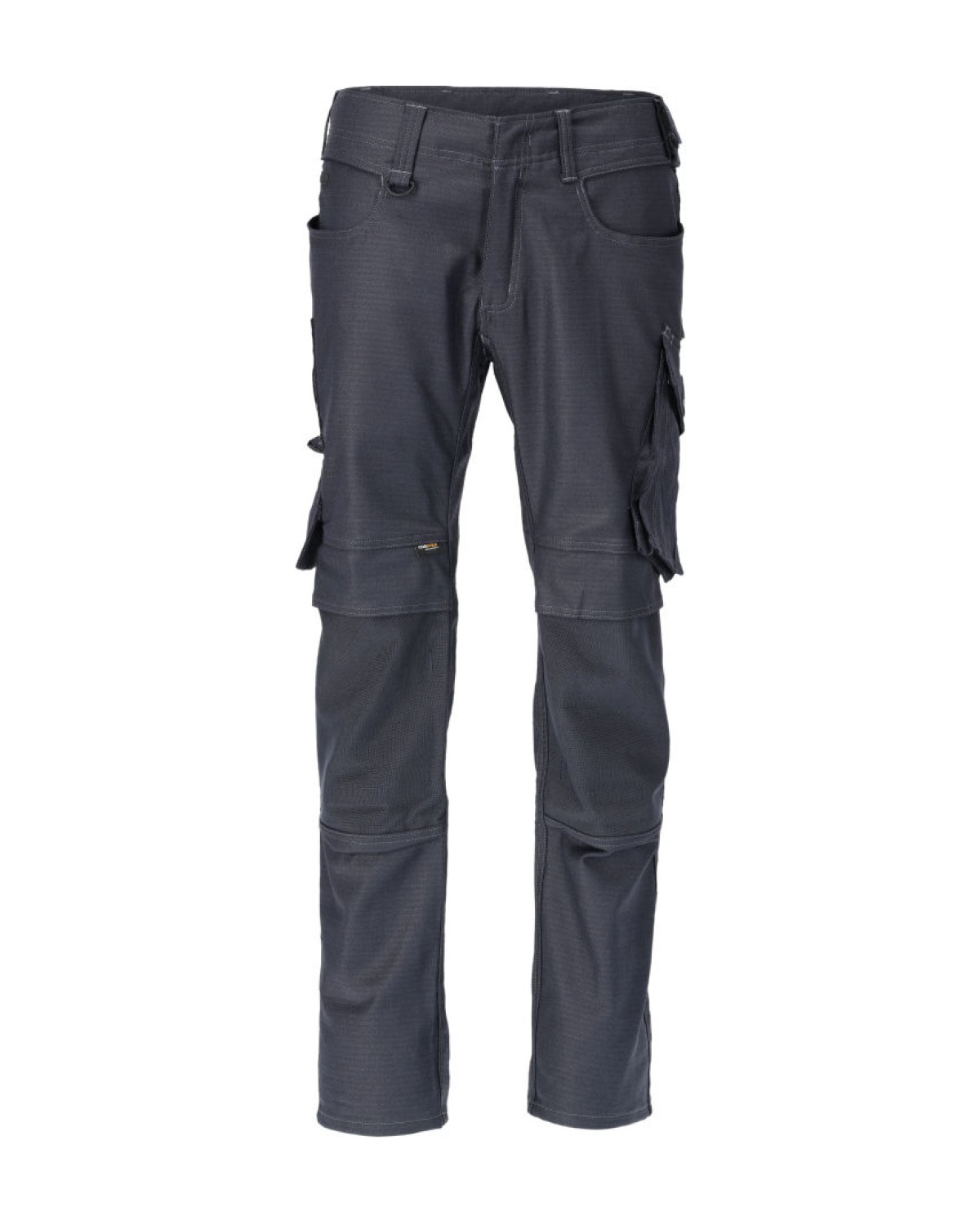 MASCOT Unique Hose mit Knietaschen in Schwarzblau – Vorderansicht