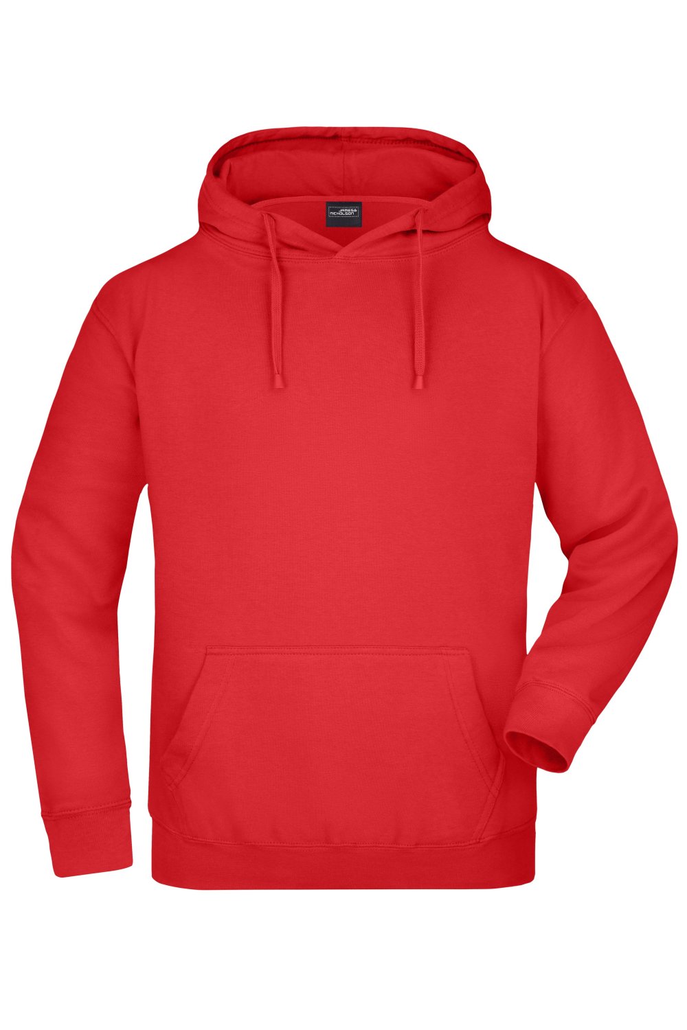 Daiber Hooded Sweat in Red – Vorderansicht