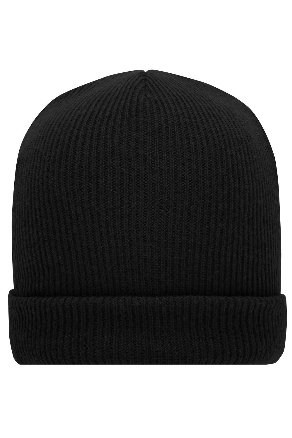 Daiber Soft Knitted Winter Beanie GRS in Black – Vorderansicht