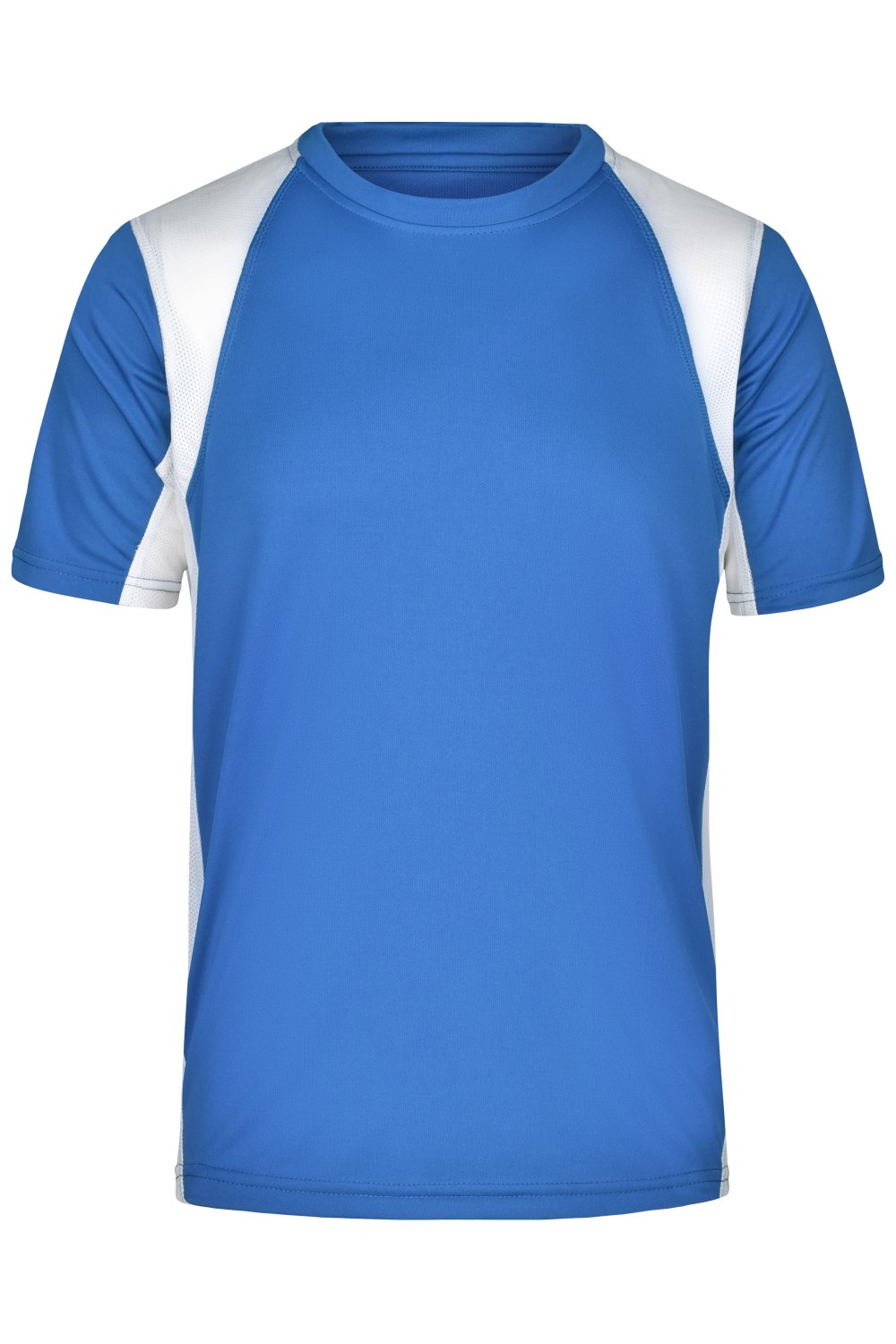 Daiber Men's Running-T in Royal/White – Vorderansicht