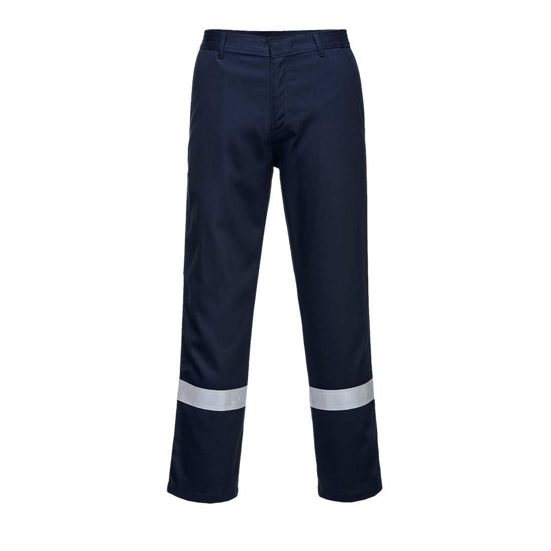 Portwest Bizweld Work FR Trousers in Marine – Vorderansicht