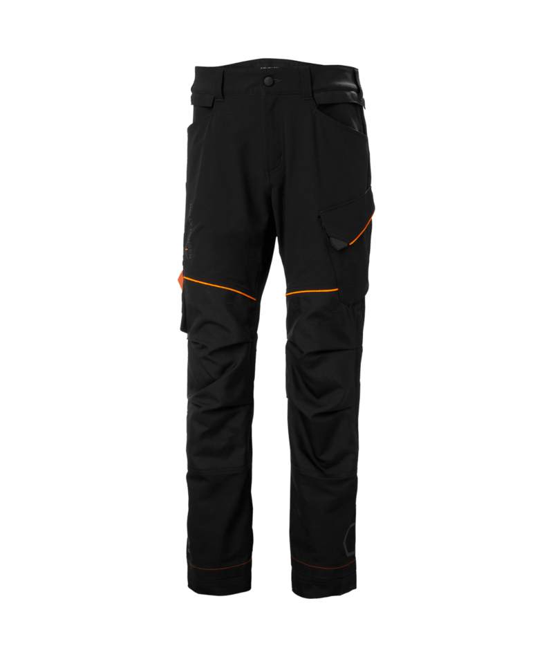 Helly Hansen Workwear CHELSEA EVO BRZ CNCT PANT in Schwarz – Vorderansicht