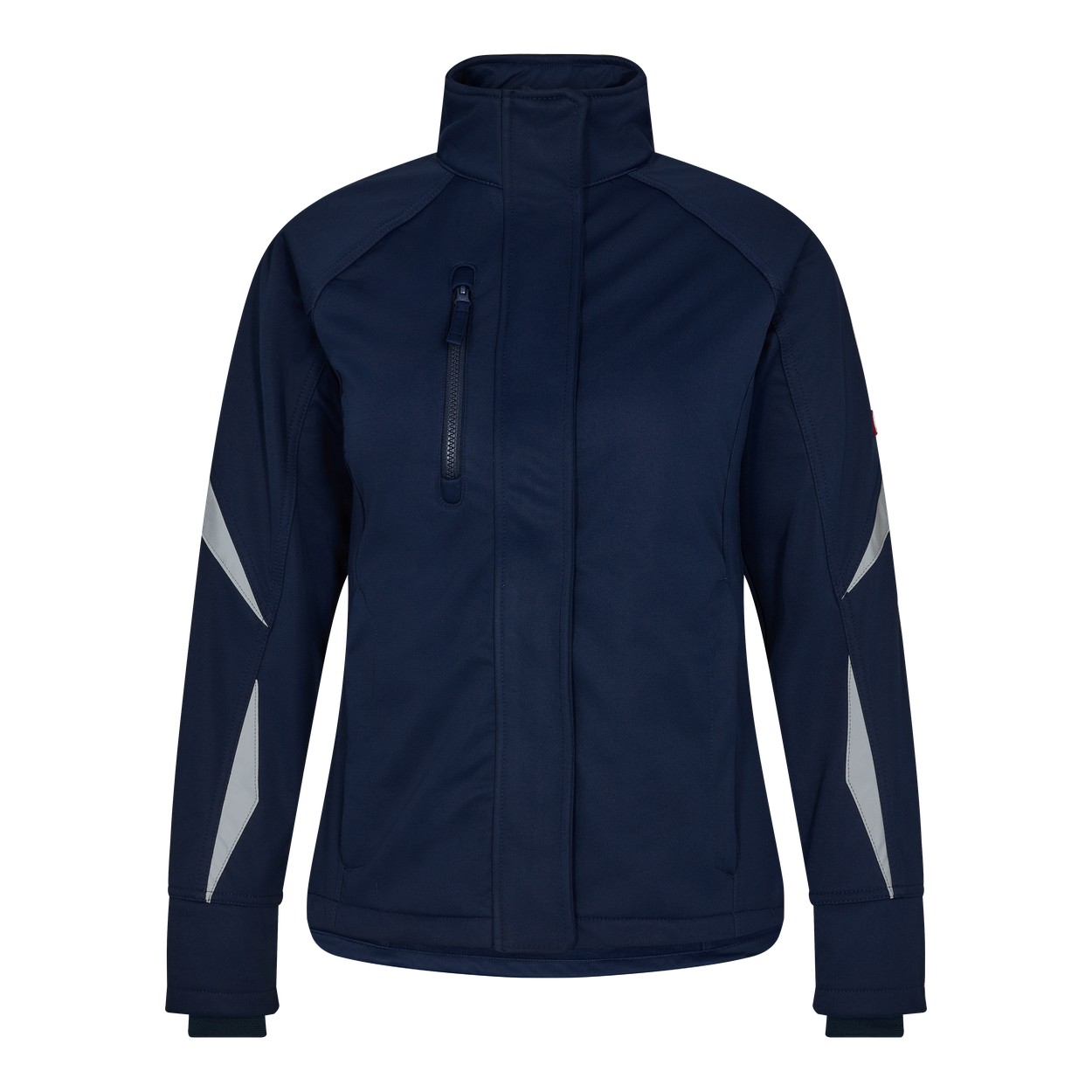ENGEL Extend 1452-328 Damen Softshelljacke in Blue Ink – Vorderansicht