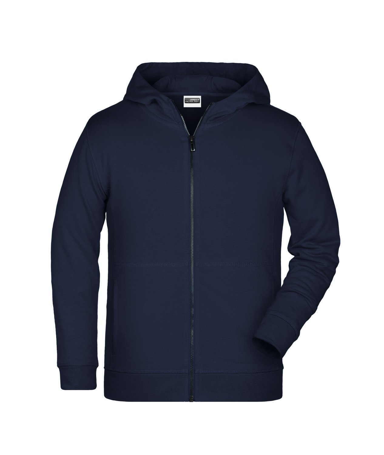 Daiber Children's Zip Hoody OCS Blended & RCS in Navy – Vorderansicht