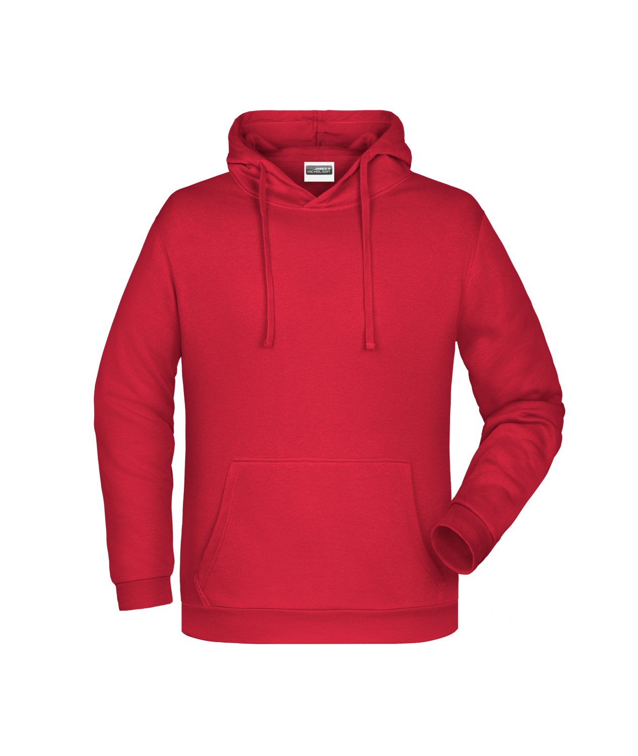 Daiber Men's Promo Hoody in Red – Vorderansicht