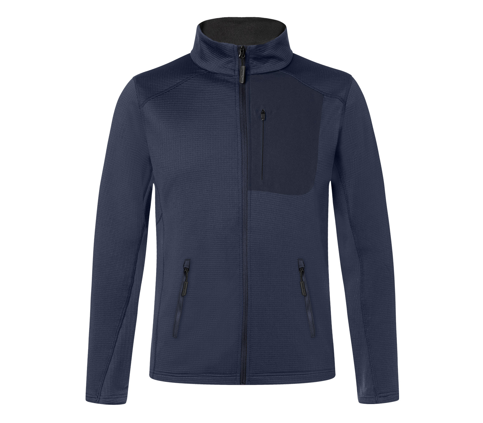 Kübler Midlayer in Dunkelblau – Vorderansicht