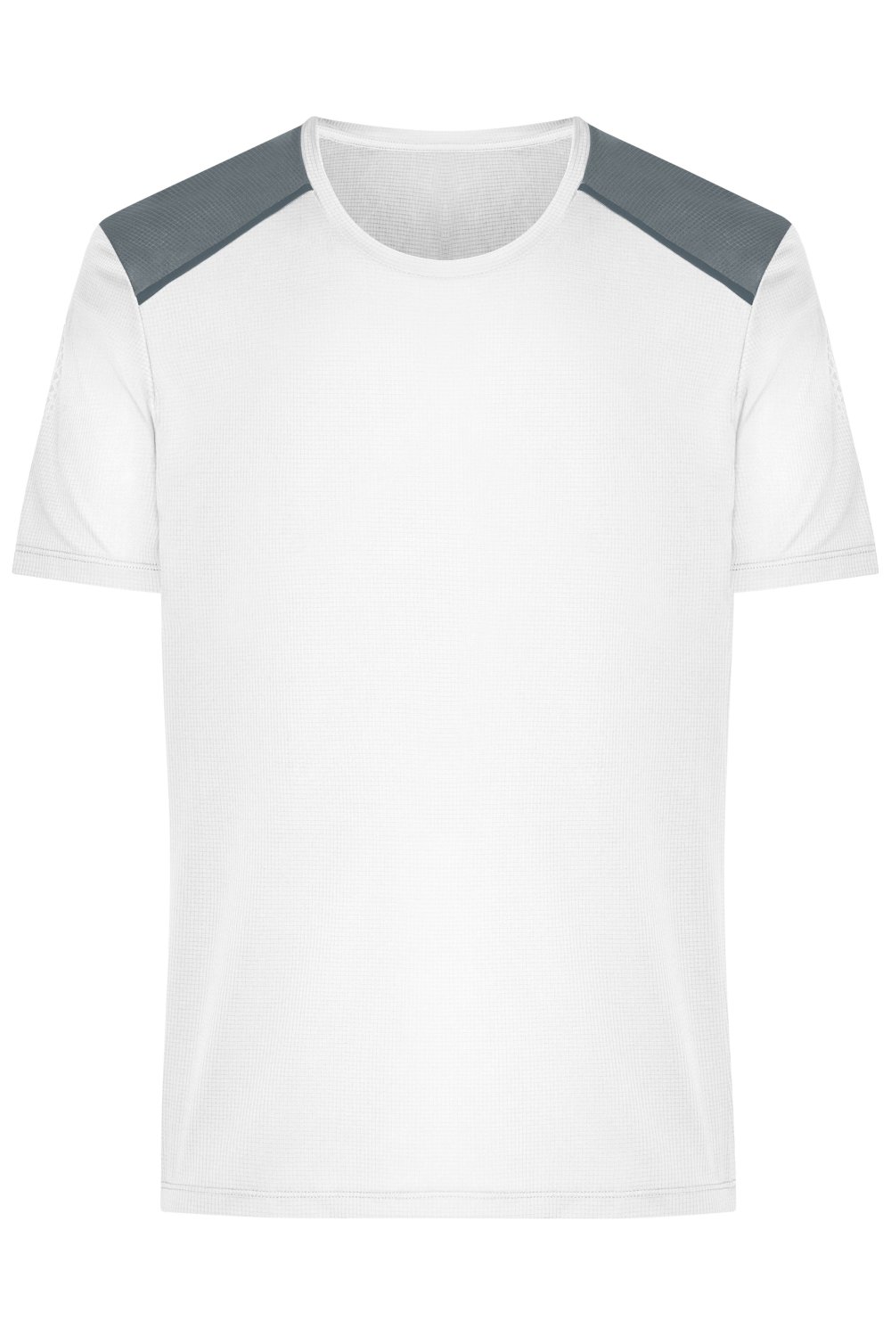 Daiber Men's Running T-Shirt GRS in White – Vorderansicht