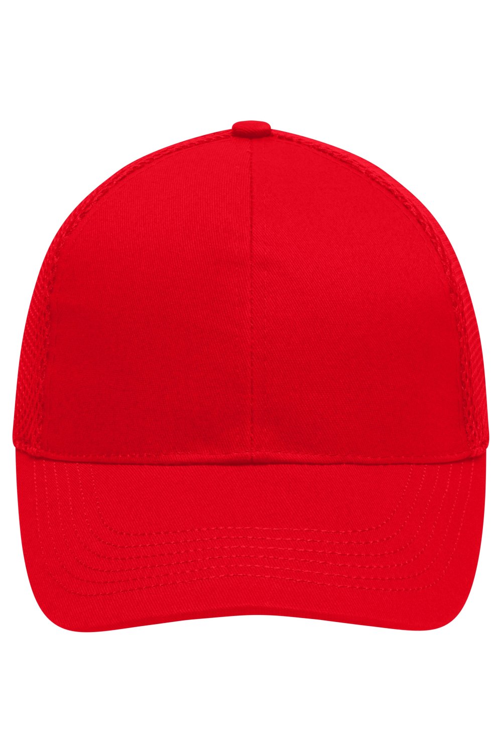 Daiber 6 Panel Air Mesh Cap in Red – Vorderansicht