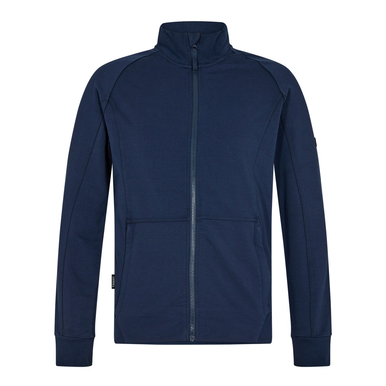 ENGEL X-treme 8362-320 Sweatcardigan in Blue Ink – Vorderansicht