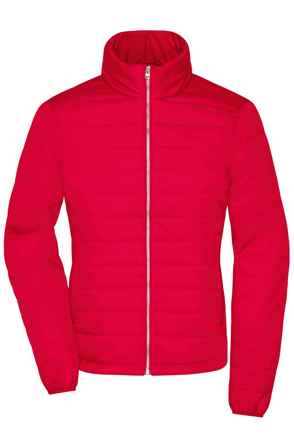Daiber Ladies' Padded Jacket in Red – Vorderansicht